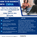 How To Do Business with CMHA graphic