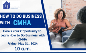 How to Do Business with CMHA May 31, 2024 10 am