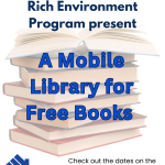 CMHA & Book Rich Environments Program present A Mobile library for Free Books. See dates on the calendar
