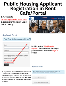 how to apply in Rent Cafe