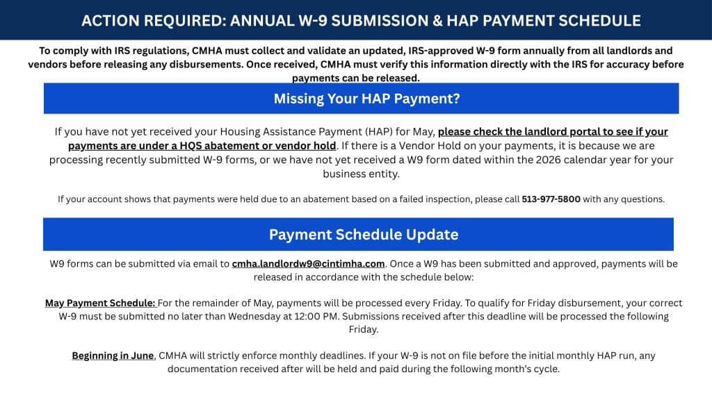 HAP Payment Slider